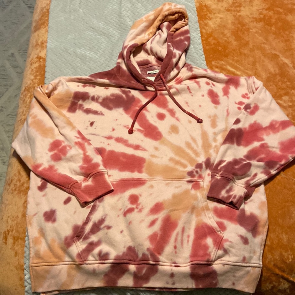 American Eagle tie dye oversized hoodie